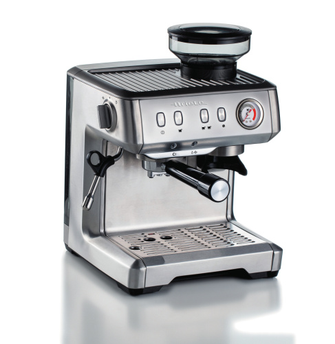 Ariete Espressomaskin i metall, med kvern i gruppen HJEM, HUS OG HAGE / Husholdningsapparater / Kaffe og espresso / Espressomaskiner hos TP E-commerce Nordic AB (C32374)