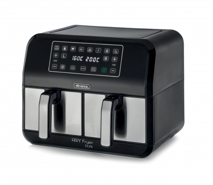 Ariete Air Fryer x 2 skuffer metall i gruppen HJEM, HUS OG HAGE / Husholdningsapparater / Airfryers og frityrkokere hos TP E-commerce Nordic AB (C32430)