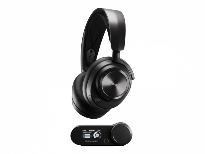 SteelSeries Arctis Nova Pro Wireless Trådløs Headset Sort i gruppen Datautstyr / GAMING / Headset hos TP E-commerce Nordic AB (C32456)