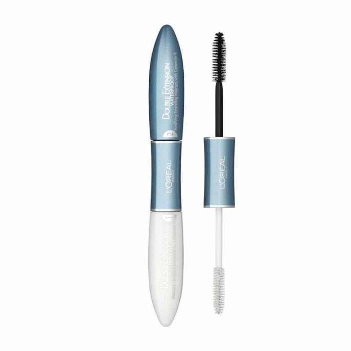 L\'Oréal Paris Mascara Double Extension Waterproof Black i gruppen HELSE OG SKJØNNHET / Makeup / Øyne og øyebryn / Mascara hos TP E-commerce Nordic AB (C32538)