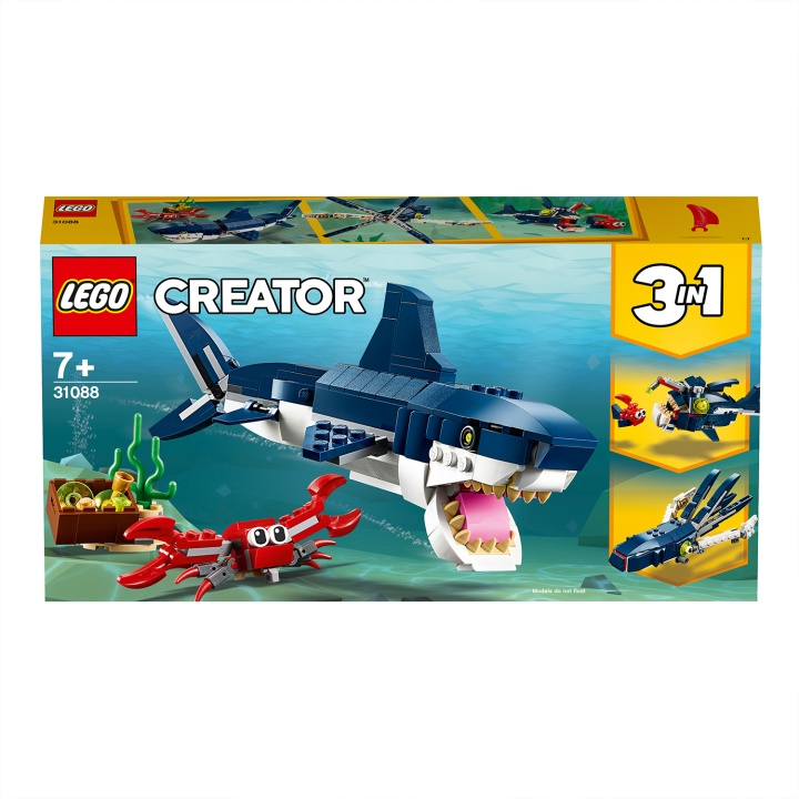 LEGO Creator 31088 - Deep Sea Creatures i gruppen LEKER, BARN OG BABY / Leker / Byggeleker / Lego hos TP E-commerce Nordic AB (C32716)