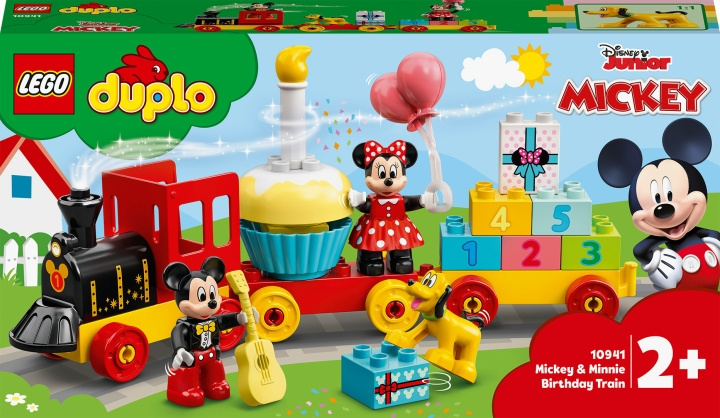 LEGO DUPLO Disney 10941 - Musse och Mimmis födelsedagståg i gruppen LEKER, BARN OG BABY / Leker / Byggeleker / Lego hos TP E-commerce Nordic AB (C32723)