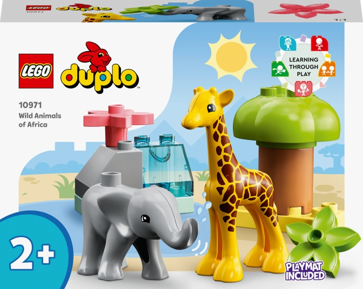 LEGO DUPLO Town 10971 - Afrikas vilda djur i gruppen LEKER, BARN OG BABY / Leker / Byggeleker / Lego hos TP E-commerce Nordic AB (C32742)