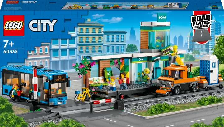 Lego City Trains 60335 - Togstasjon i gruppen LEKER, BARN OG BABY / Leker / Byggeleker / Lego hos TP E-commerce Nordic AB (C32747)