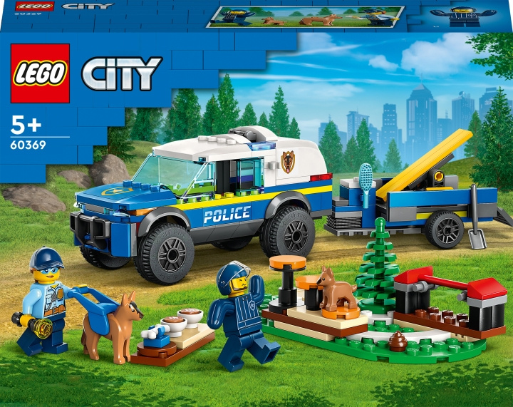 LEGO City Police 60369 - Mobile Police Dog Training i gruppen LEKER, BARN OG BABY / Leker / Byggeleker / Lego hos TP E-commerce Nordic AB (C32772)