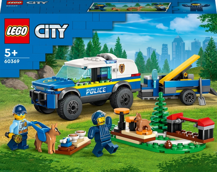 Lego City Police 60369 - Mobil politihundtrening i gruppen LEKER, BARN OG BABY / Leker / Byggeleker / Lego hos TP E-commerce Nordic AB (C32772)