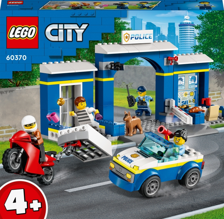 LEGO City Police 60370 - Police Station Chase i gruppen LEKER, BARN OG BABY / Leker / Byggeleker / Lego hos TP E-commerce Nordic AB (C32773)