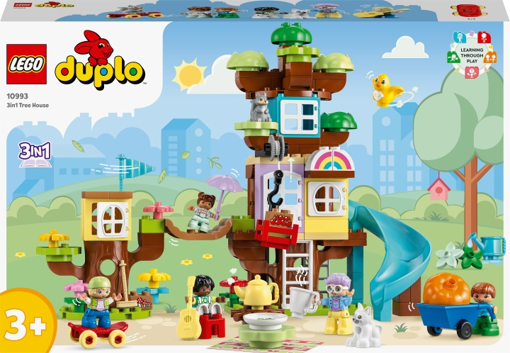 Lego DUPLO Town 10993 - 3-i-1 trehytte i gruppen LEKER, BARN OG BABY / Leker / Byggeleker / Lego hos TP E-commerce Nordic AB (C32786)