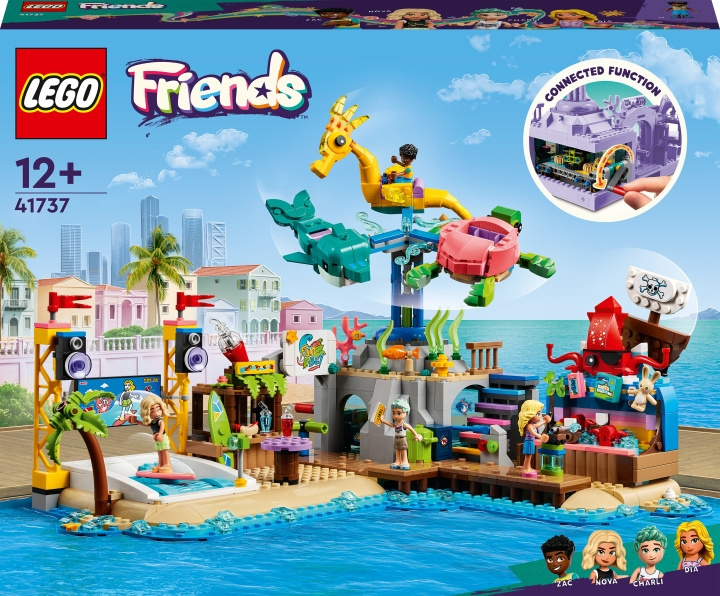 LEGO Friends 41737 - Strandtivoli i gruppen LEKER, BARN OG BABY / Leker / Byggeleker / Lego hos TP E-commerce Nordic AB (C32789)