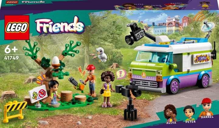 Lego Friends 41749 - Nyhetsbil i gruppen LEKER, BARN OG BABY / Leker / Byggeleker / Lego hos TP E-commerce Nordic AB (C32791)