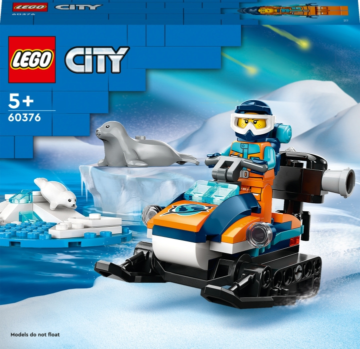 LEGO City Exploration 60376 - Arctic Explorer Snowmobile i gruppen LEKER, BARN OG BABY / Leker / Byggeleker / Lego hos TP E-commerce Nordic AB (C32795)