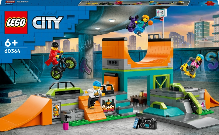LEGO City My City 60364 - Street Skate Park i gruppen LEKER, BARN OG BABY / Leker / Byggeleker / Lego hos TP E-commerce Nordic AB (C32800)