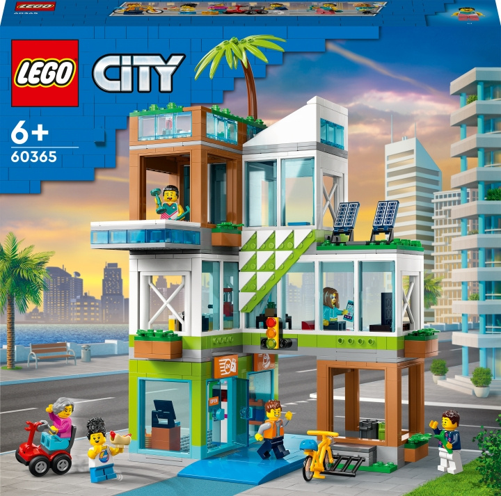 LEGO City My City 60365 - Apartment Building i gruppen LEKER, BARN OG BABY / Leker / Byggeleker / Lego hos TP E-commerce Nordic AB (C32801)