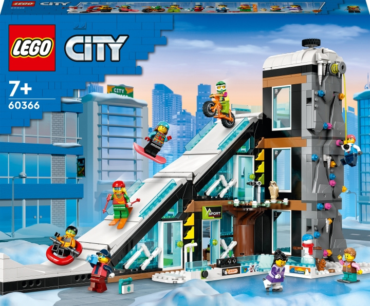 LEGO City My City 60366 - Ski and Climbing Center i gruppen LEKER, BARN OG BABY / Leker / Byggeleker / Lego hos TP E-commerce Nordic AB (C32802)