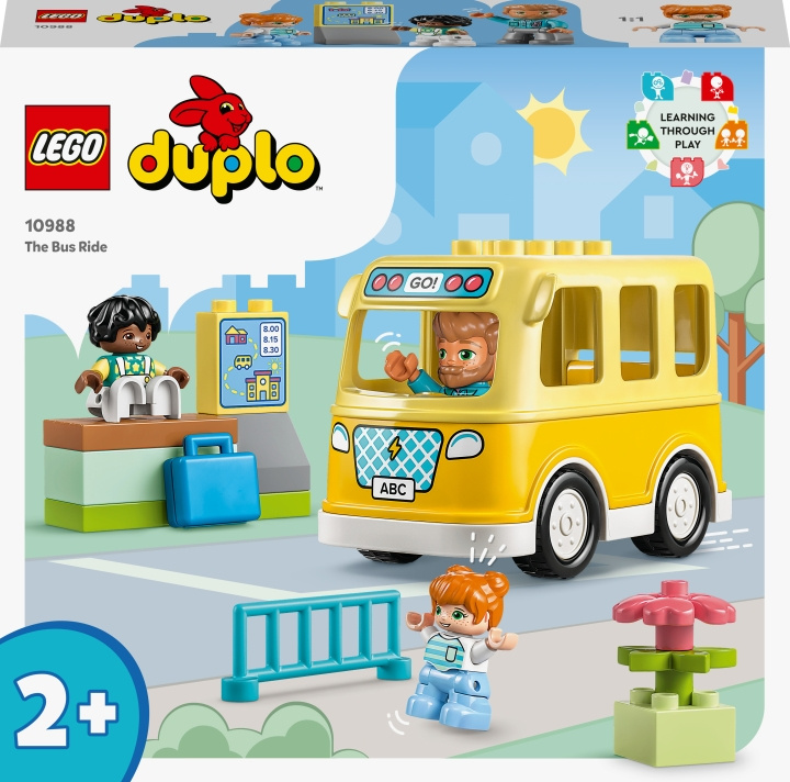 LEGO DUPLO Town 10988 - Bussresan i gruppen LEKER, BARN OG BABY / Leker / Byggeleker / Lego hos TP E-commerce Nordic AB (C32804)