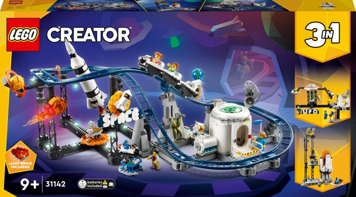 Lego Creator 31142 - Berg- og dalbane med romfartstema i gruppen LEKER, BARN OG BABY / Leker / Byggeleker / Lego hos TP E-commerce Nordic AB (C32805)