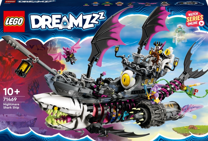 LEGO DREAMZzz 71469 - Nightmare Shark Ship i gruppen LEKER, BARN OG BABY / Leker / Byggeleker / Lego hos TP E-commerce Nordic AB (C32809)