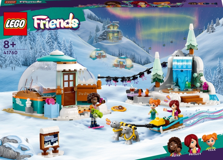 LEGO Friends 41760 - Vinteräventyr med igloo i gruppen LEKER, BARN OG BABY / Leker / Byggeleker / Lego hos TP E-commerce Nordic AB (C32817)