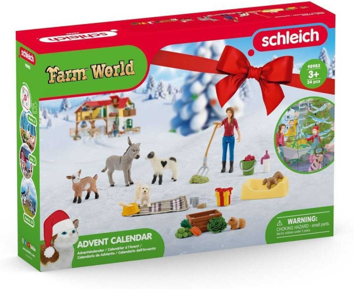 Schleich Farm World 98983 - Julekalender (2023) i gruppen LEKER, BARN OG BABY / Leker / Adventskalendere hos TP E-commerce Nordic AB (C32962)