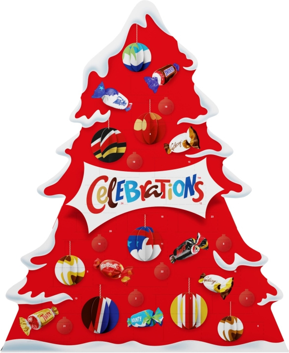 Mars Celebrations - Adventskalender 215 g i gruppen LEKER, BARN OG BABY / Leker / Adventskalendere hos TP E-commerce Nordic AB (C32977)