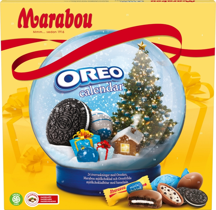 Toblerone Marabou Oreo - Julekalender, 275 g i gruppen LEKER, BARN OG BABY / Leker / Adventskalendere hos TP E-commerce Nordic AB (C32998)