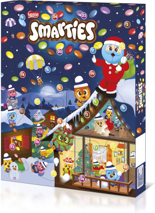 Smarties Julekalender, 335 g i gruppen LEKER, BARN OG BABY / Leker / Adventskalendere hos TP E-commerce Nordic AB (C33002)