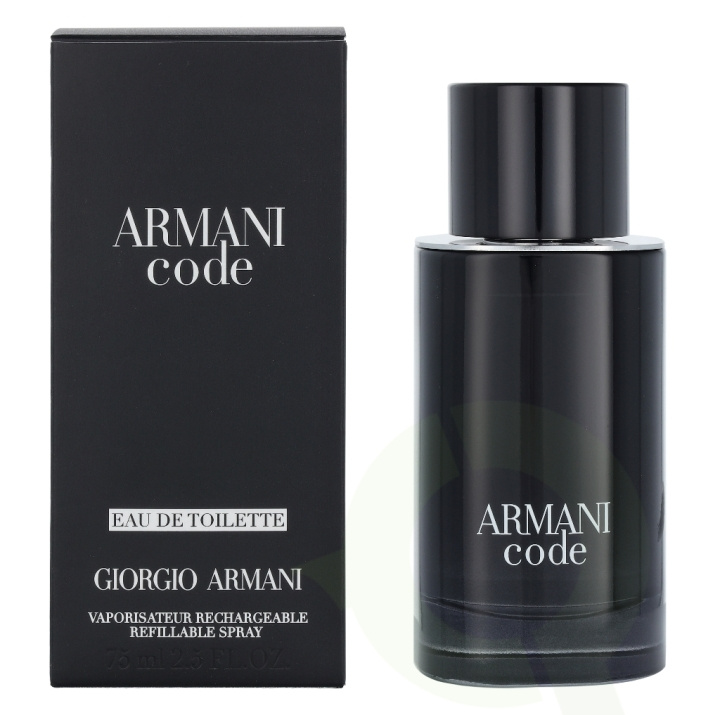 Armani Code Pour Homme Edt Spray carton @ 1 bottle x 75 ml i gruppen HELSE OG SKJØNNHET / Duft og parfyme / Parfyme / Parfyme for han hos TP E-commerce Nordic AB (C33087)