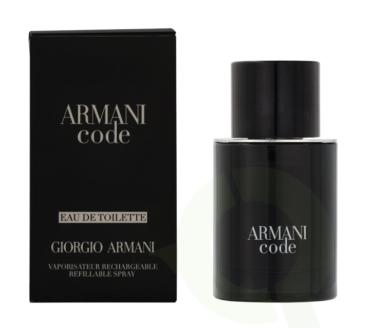 Armani Code Pour Homme Edt Spray carton @ 1 bottle x 50 ml i gruppen HELSE OG SKJØNNHET / Duft og parfyme / Parfyme / Parfyme for han hos TP E-commerce Nordic AB (C33088)
