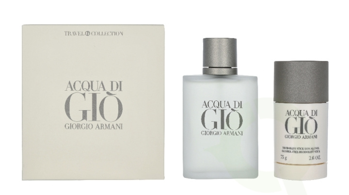 Armani Acqua Di Gio Pour Homme Giftset carton @ 1 set x 175 ml i gruppen HELSE OG SKJØNNHET / Duft og parfyme / Parfyme / Parfyme for han hos TP E-commerce Nordic AB (C33092)