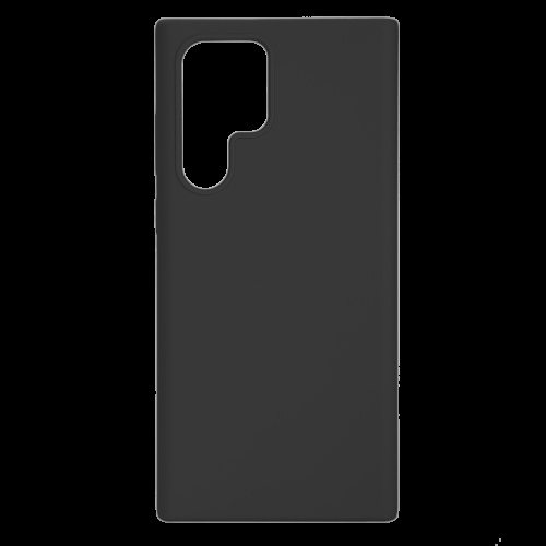 essentials Samsung Galaxy S22 Ultra silicone back cover,Black i gruppen SMARTTELEFON & NETTBRETT / Mobilbeskyttelse / Samsung hos TP E-commerce Nordic AB (C33161)