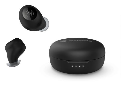 Motorola Moto Buds 150 In-ear TWS Black i gruppen Elektronikk / Lyd & Bilde / Hodetelefoner & Tilbehør / Hodetelefoner hos TP E-commerce Nordic AB (C33173)