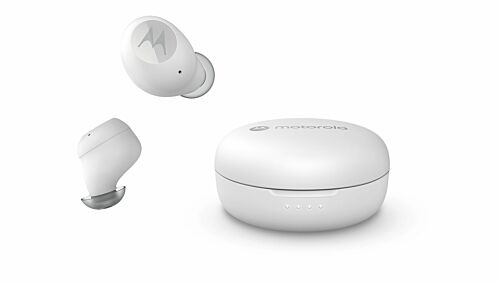 motorola Moto Buds 150 In-ear TWS White i gruppen Elektronikk / Lyd & Bilde / Hodetelefoner & Tilbehør / Hodetelefoner hos TP E-commerce Nordic AB (C33174)