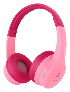 Motorola Moto JR300 hodetelefoner for barn BT trådløs rosa i gruppen Elektronikk / Lyd & Bilde / Hodetelefoner & Tilbehør / Hodetelefoner hos TP E-commerce Nordic AB (C33181)