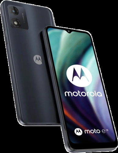 motorola Moto E13 smartphone 2/64GB (black) i gruppen SMARTTELEFON & NETTBRETT / Mobiltelefoner & smartphones hos TP E-commerce Nordic AB (C33196)