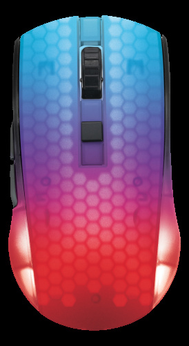 deltaco_gaming DM320 Trådløs, halvtransparent RGB-lightweight-mus, svart i gruppen Datautstyr / Mus & Tastatur / Mus / Trådløs hos TP E-commerce Nordic AB (C33232)