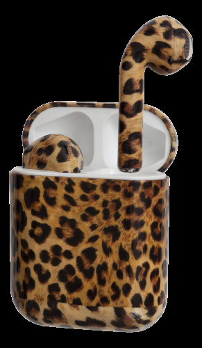 GADGETMONSTER Leopard TWS, oransje i gruppen Elektronikk / Lyd & Bilde / Hodetelefoner & Tilbehør / Hodetelefoner hos TP E-commerce Nordic AB (C33245)