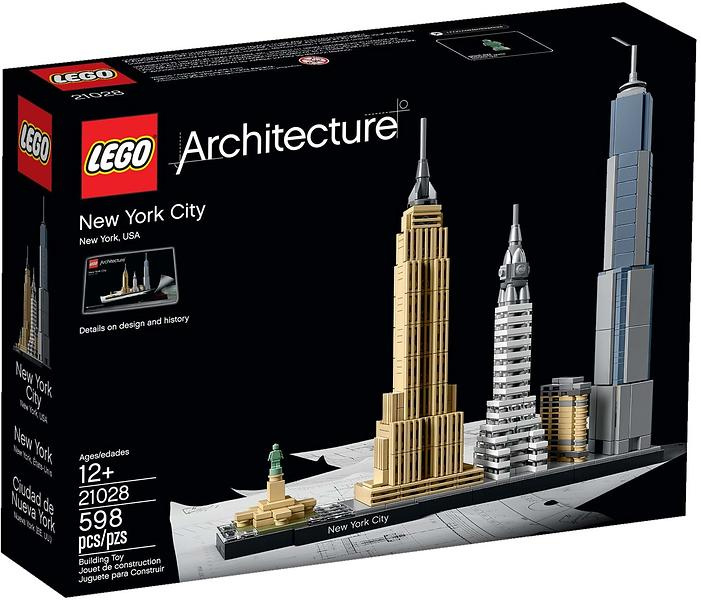 Lego Arkitektur 21028 - New York City i gruppen LEKER, BARN OG BABY / Leker / Byggeleker / Lego hos TP E-commerce Nordic AB (C33293)