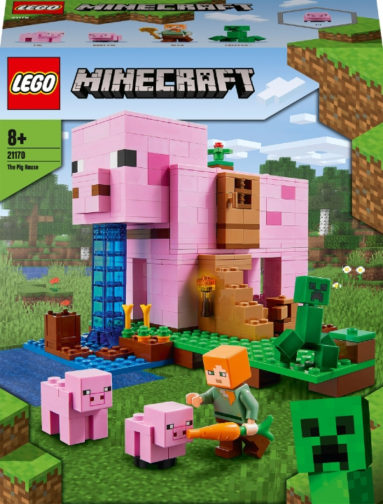 Lego Minecraft 21170 - Grisehuset i gruppen LEKER, BARN OG BABY / Leker / Byggeleker / Lego hos TP E-commerce Nordic AB (C33311)
