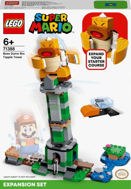 Lego Super Mario 71388 - Utvidelsessett Boss Sumo Bros Fallende tårn i gruppen LEKER, BARN OG BABY / Leker / Byggeleker / Lego hos TP E-commerce Nordic AB (C33325)