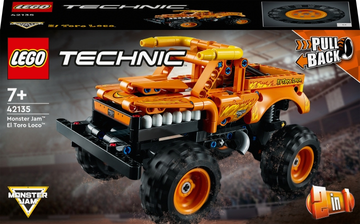 Lego Technic 42135 - Monster Jam™ El Toro Loco™ i gruppen LEKER, BARN OG BABY / Leker / Byggeleker / Lego hos TP E-commerce Nordic AB (C33337)