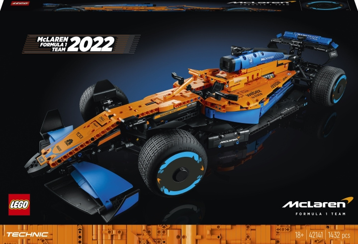 LEGO Technic 42141 - McLaren Formula 1™ Race Car i gruppen LEKER, BARN OG BABY / Leker / Byggeleker / Lego hos TP E-commerce Nordic AB (C33338)