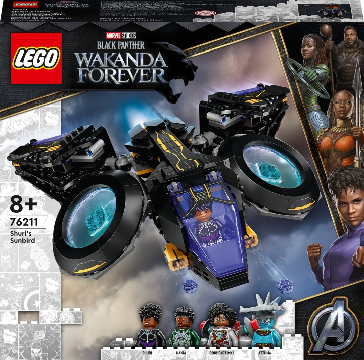 Lego Marvel Super Heroes 76211 - Shuris Solfugl i gruppen LEKER, BARN OG BABY / Leker / Byggeleker / Lego hos TP E-commerce Nordic AB (C33350)