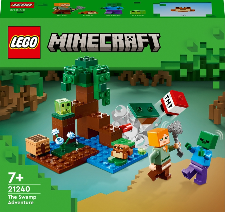 LEGO Minecraft 21240 - The Swamp Adventure i gruppen LEKER, BARN OG BABY / Leker / Byggeleker / Lego hos TP E-commerce Nordic AB (C33372)