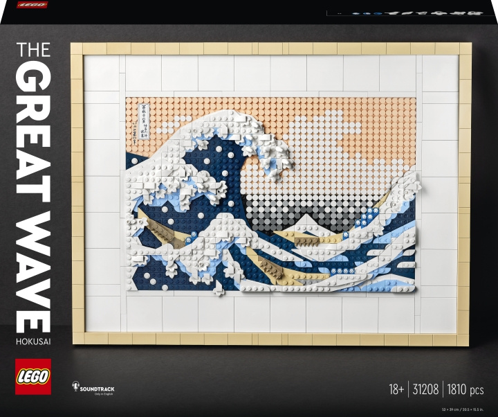 LEGO ART 31208 - Hokusai – The Great Wave i gruppen LEKER, BARN OG BABY / Leker / Byggeleker / Lego hos TP E-commerce Nordic AB (C33373)