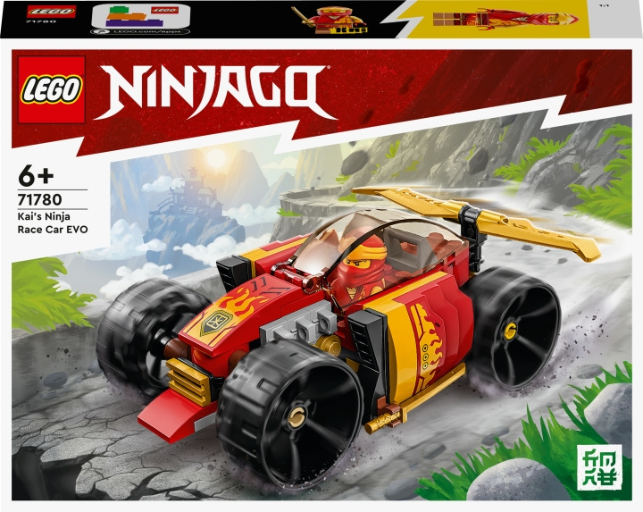 LEGO Ninjago 71780 - Kai’s Ninja Race Car EVO i gruppen LEKER, BARN OG BABY / Leker / Byggeleker / Lego hos TP E-commerce Nordic AB (C33374)