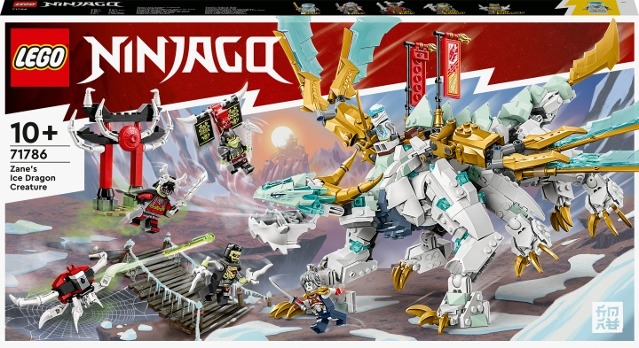 LEGO Ninjago 71786 - Zane’s Ice Dragon Creature i gruppen LEKER, BARN OG BABY / Leker / Byggeleker / Lego hos TP E-commerce Nordic AB (C33376)