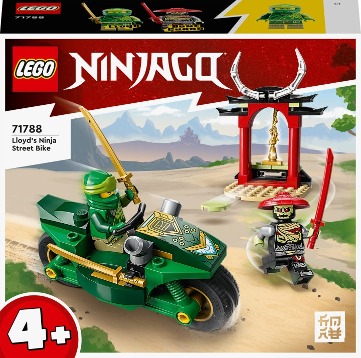 LEGO Ninjago 71788 - Lloyd’s Ninja Street Bike i gruppen LEKER, BARN OG BABY / Leker / Byggeleker / Lego hos TP E-commerce Nordic AB (C33378)