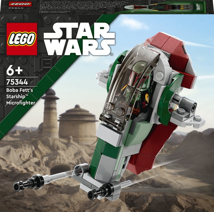 LEGO Star Wars 75344 - Boba Fett\'s Starship™ Microfighter i gruppen LEKER, BARN OG BABY / Leker / Byggeleker / Lego hos TP E-commerce Nordic AB (C33379)