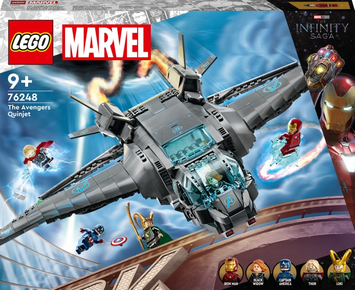 LEGO Marvel Super Heroes 76248 - The Avengers Quinjet i gruppen LEKER, BARN OG BABY / Leker / Byggeleker / Lego hos TP E-commerce Nordic AB (C33383)