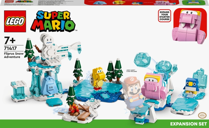 LEGO Super Mario 71417 - Fliprus Snow Adventure Expansion Set i gruppen LEKER, BARN OG BABY / Leker / Byggeleker / Lego hos TP E-commerce Nordic AB (C33387)